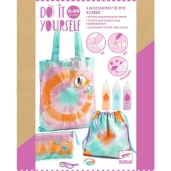 3 accessoires tie-dye à créer "Sunshine camp" DIY 7942<Djeco Store