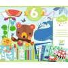 6 activités créatives "La souris et ses amis" 9295<Djeco Fashion