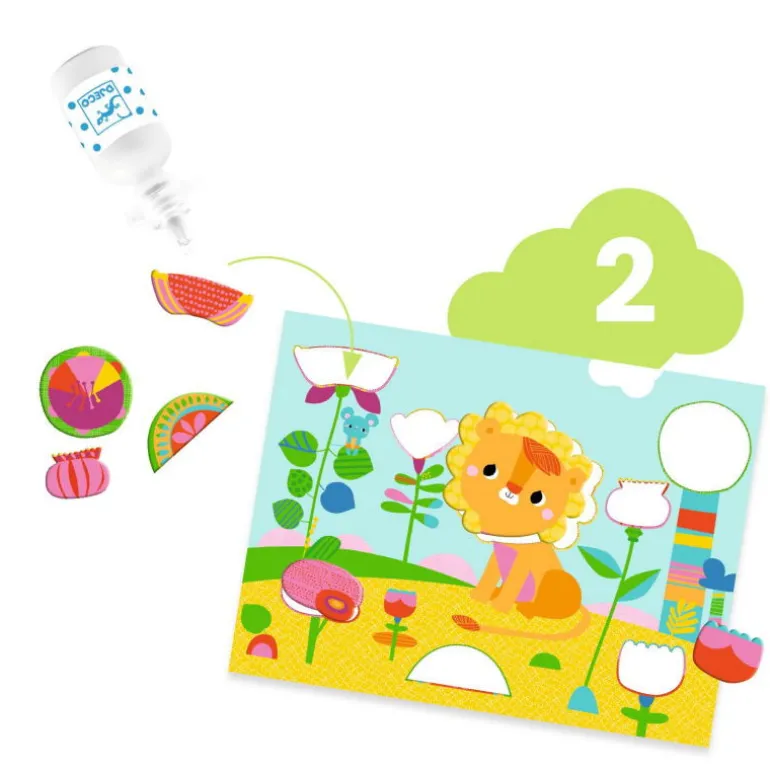 6 activités créatives "La souris et ses amis" 9295<Djeco Fashion