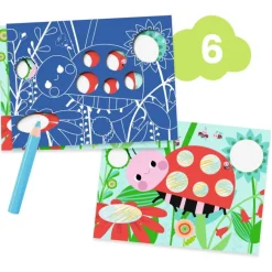 6 activités créatives "La souris et ses amis" 9295<Djeco Fashion