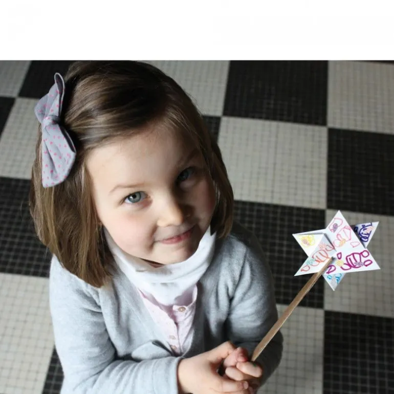 6 baguettes magiques à créer, kit créatif pour enfant Pirouette Cacahouète<PIROUETTE CACAHOUETE Discount