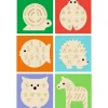 4 cubes puzzles en bois TouchBasic 6217<Djeco Hot