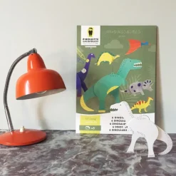6 dinosaures à colorier, kit créatif pour enfant Pirouette Cacahouète<PIROUETTE CACAHOUETE Cheap