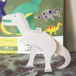 6 dinosaures à colorier, kit créatif pour enfant Pirouette Cacahouète<PIROUETTE CACAHOUETE Cheap