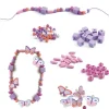 450 Perles en bois "Papillons" 9810<Djeco Flash Sale