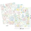 3 posters à colorier "Japon" Colouring Gallery 8694<Djeco Discount