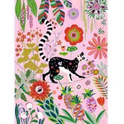 3 posters à colorier "Sauvage" Colouring Gallery 8690<Djeco Fashion