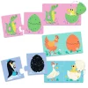 6 puzzles duo articulo "les oeufs rigolos" 8193<Djeco Shop