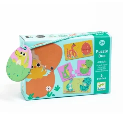 6 puzzles duo articulo "les oeufs rigolos" 8193<Djeco Shop