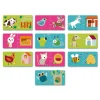 10 puzzles duo "Habitat des animaux" 8164<Djeco New