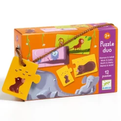 12 puzzles duo "Maman animal et son bébé" 8157<Djeco Online