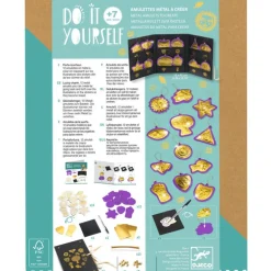 Amulettes en métal à créer "Porte-bonheur" 7980<Djeco New