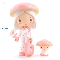 Amy & Mushy figurine tinyly 6967<Djeco Shop
