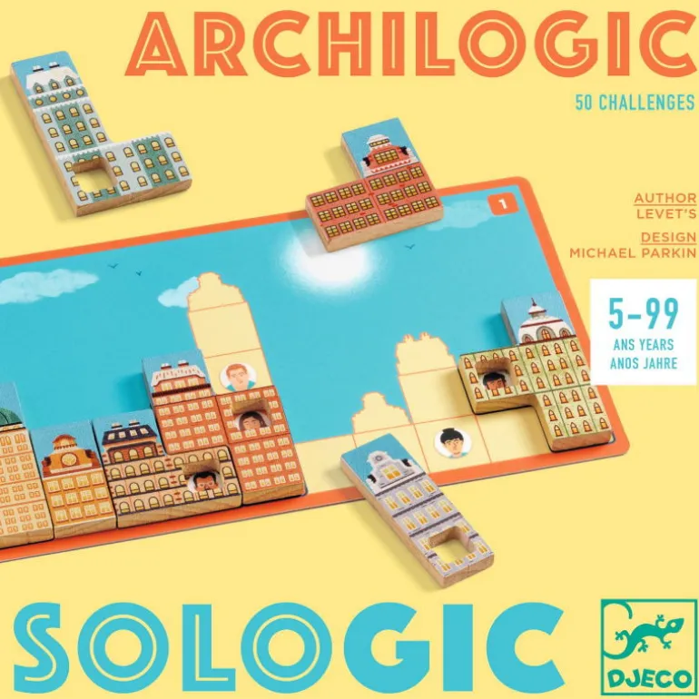 ARCHILOGIC Jeu Sologic de 8590<Djeco Cheap