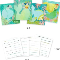 Artistic Strass "Ondes aquatiques" 9433<Djeco Fashion