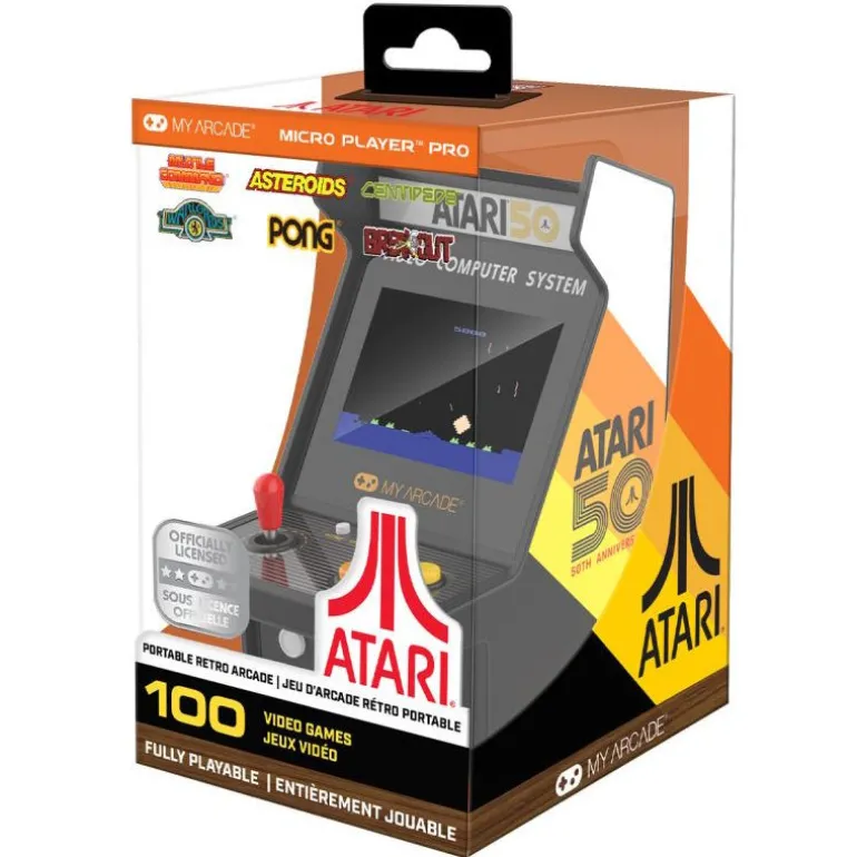 ATARI 50ème Anniversaire Micro Player - Borne de jeu<My Arcade Cheap