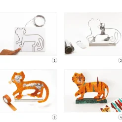 Atelier sculpture 'Le tigre' 9345<Djeco Clearance