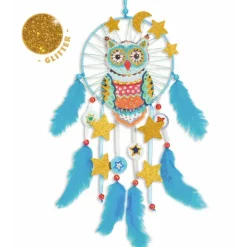 Attrape-rêve à créer "Golden chouette" DIY 7961<Djeco New