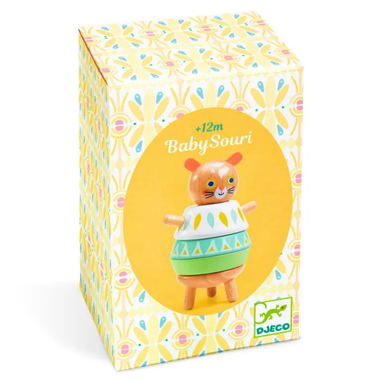 BabySouri, jeu d'empilage en bois 6131<Djeco Fashion