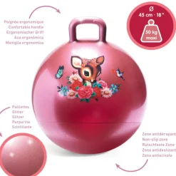 Ballon sauteur 'Jumpa Fiona' 0185<Djeco Store
