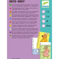 Bata-Waf, jeu de cartes DJO5104<Djeco Shop