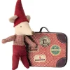 Bébé souris de Noël dans sa valise -<Maileg Cheap