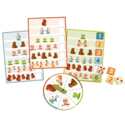 Bingo 1, 2, 3 chiffres Eduludo 8258<Djeco Shop