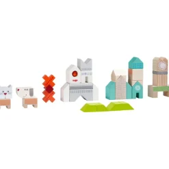 Blocs de construction en bois "Chien et chat" 306086<HABA New