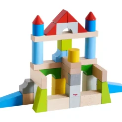 Blocs de construction multicolores en bois 305162-grande boîte<HABA Fashion