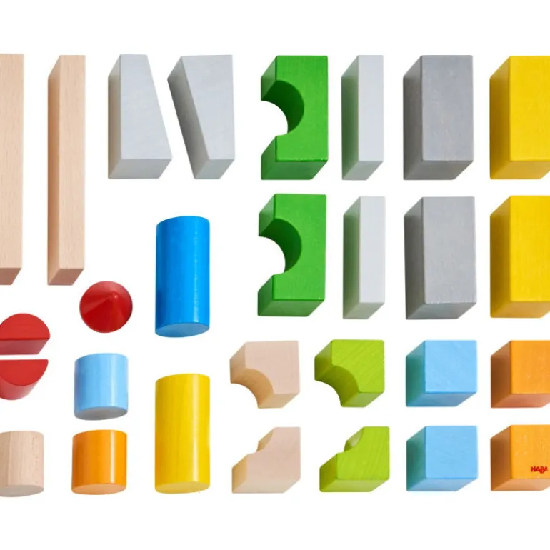 Blocs de construction multicolores en bois 305163-boîte de base<HABA Store
