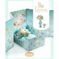 Blue Tinyroom, chambre pour figurine tinyly de 6964<Djeco Outlet