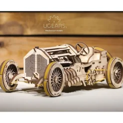 Bolide U-9 Grand Prix – UGEARS Puzzle 3D Mécanique<UGEARS models Hot