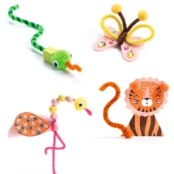 Boîte à créer pour enfant "Animaux de la jungle" 9016<Djeco Shop
