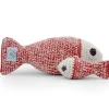 Boîte à musique poissons en crochet "The veggy toys", coton bio<MyuM Online