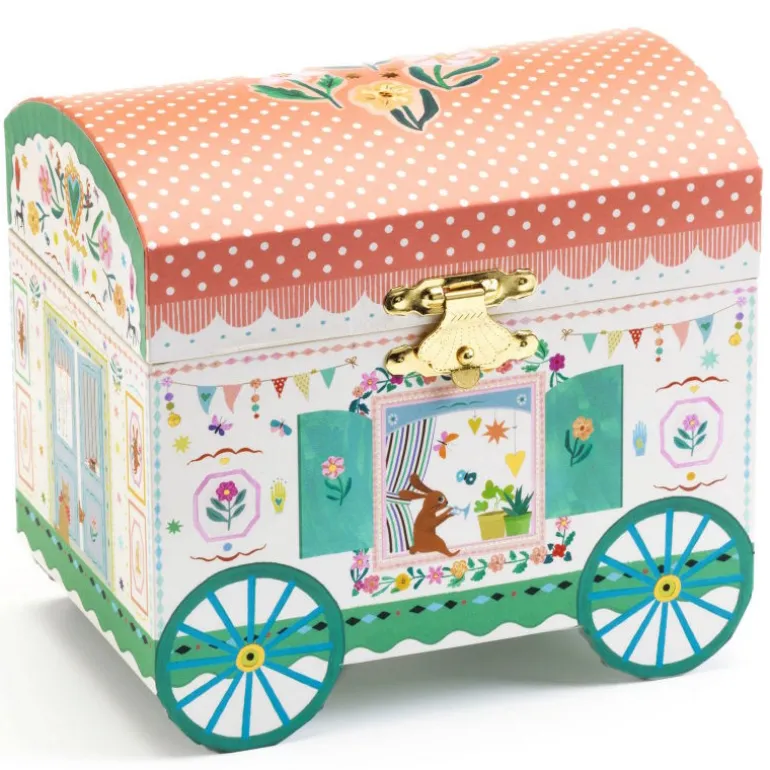 Boîte à musique "Roulotte enchantée" 6091<Djeco Outlet