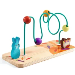Boulier "RollCarott" - Jouet d'éveil en bois 6370<Djeco Online