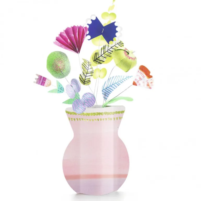 Bouquet de fleurs en papier à créer "Délicat" DIY 7959<Djeco Clearance