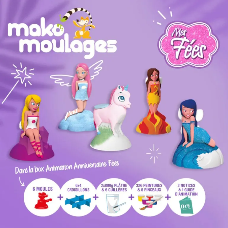 Box animation anniversaire "Mes fées" 39080<Mako moulages Store