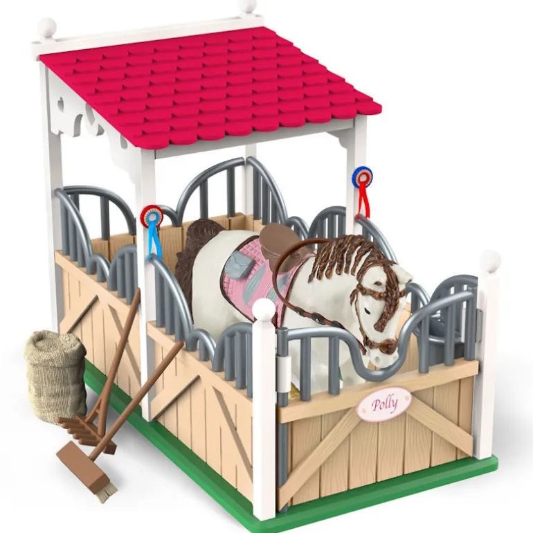 Box pour cheval avec accessoires 60117<Papo Online