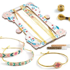 Bracelets et métier à tisser 'Minuscules' 9838<Djeco Best