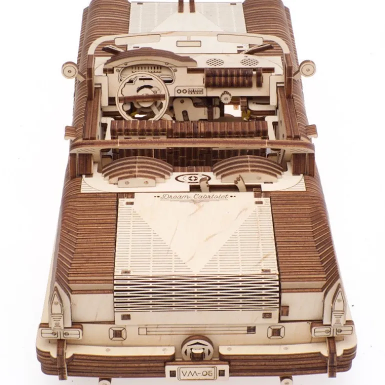 Cabriolet VM-05 – UGEARS Puzzle 3D Mécanique<UGEARS models Store