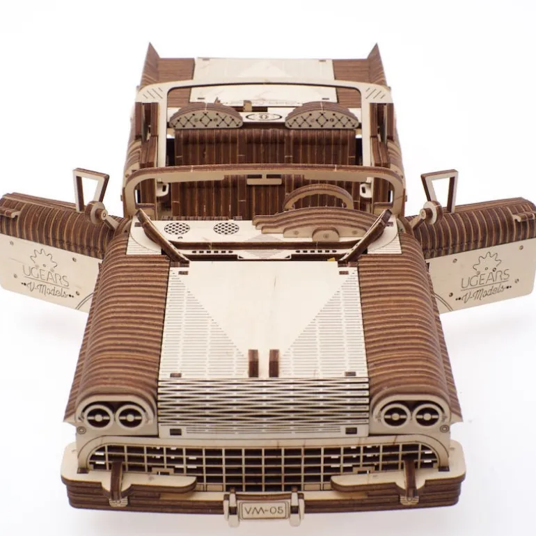 Cabriolet VM-05 – UGEARS Puzzle 3D Mécanique<UGEARS models Store