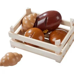 Cagette avec viennoiseries, jouet dînette en bois 306457<HABA Best Sale