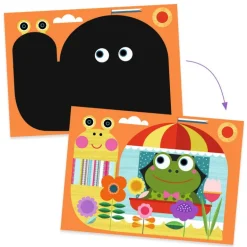 Cartes à gratter des tout-petits 'C'est rigolo à découvrir' 0042<Djeco Best Sale