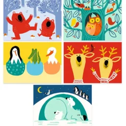 Cartes à gratter des tout-petits 'Animaux à découvrir' 0041<Djeco Best Sale