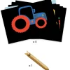 Cartes à gratter des tout-petits 'Véhicules à découvrir' 0040<Djeco Best Sale