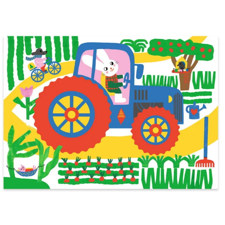 Cartes à gratter des tout-petits 'Véhicules à découvrir' 0040<Djeco Best Sale