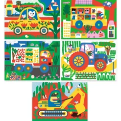 Cartes à gratter des tout-petits 'Véhicules à découvrir' 0040<Djeco Best Sale