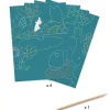 Cartes à gratter 'L'étang' 9716<Djeco Clearance