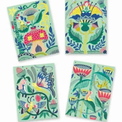 Cartes à gratter pastel 'Jardin fabuleux' 9719<Djeco Cheap